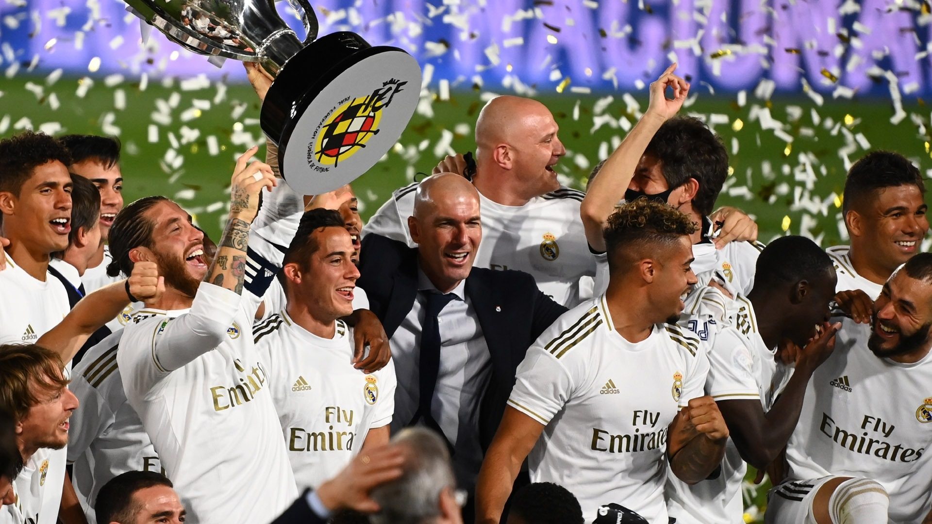 Zidane's second league title as Madrid manager will silence critics