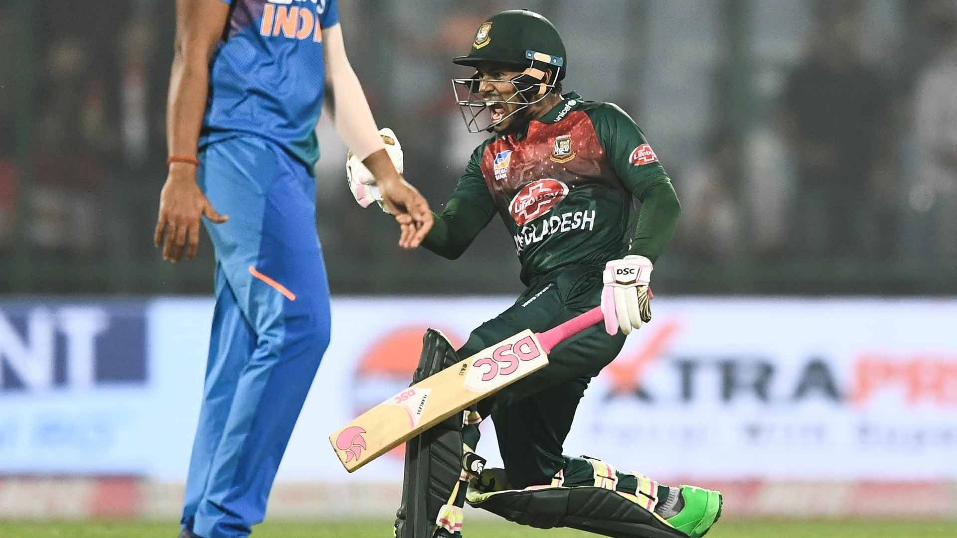 Mushfiqur leads Bangladesh to first T20 win over India in pollution-hit  Delhi