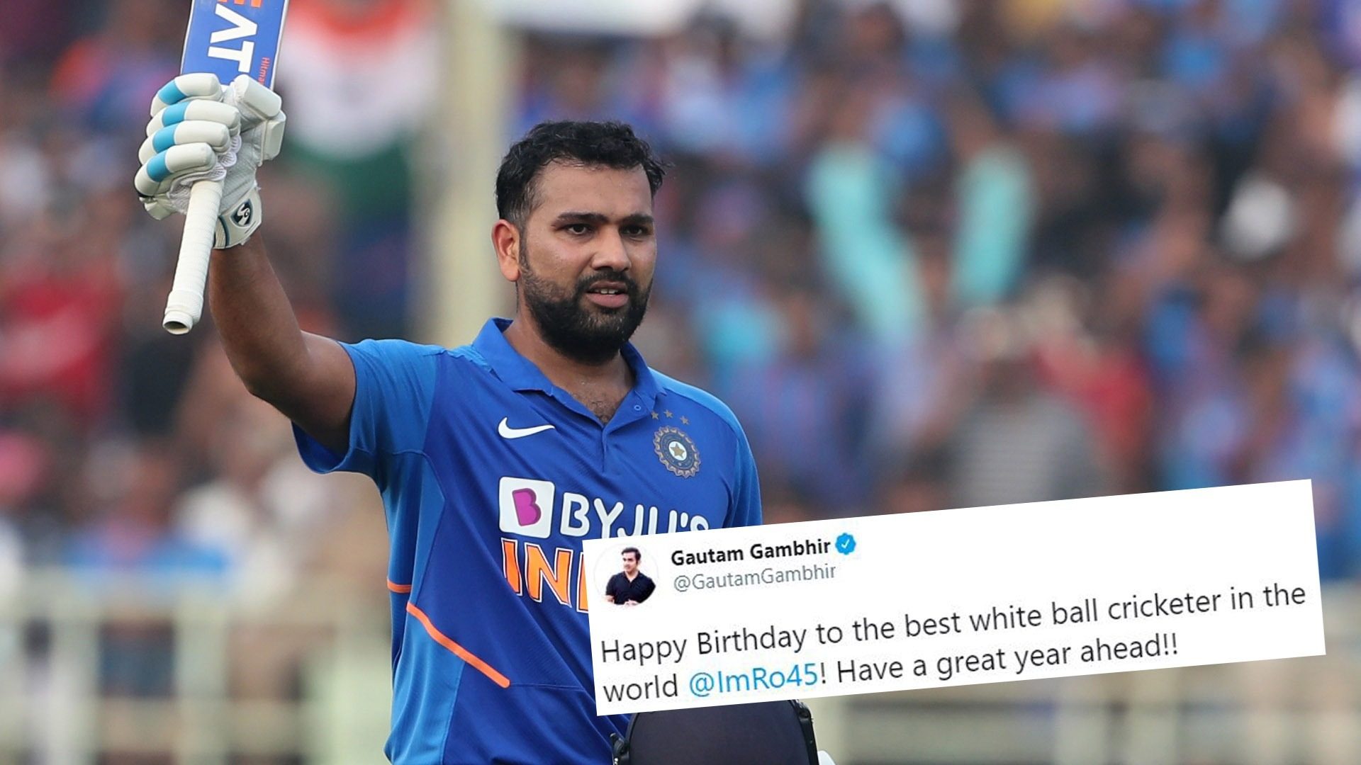 Birthday Greetings From Fellow Cricketers Pour In For Rohit Sharma