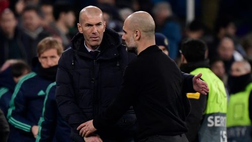 Roles reversed as Guardiola seeks to follow trail blazed by Zidane