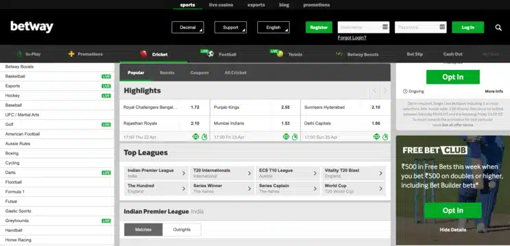 betway image4