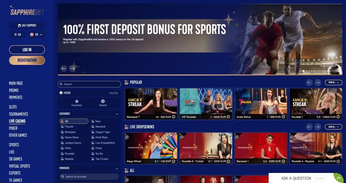 sapphirebet image 3